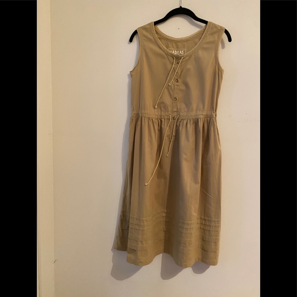 🧚 Lovely APC dress in pistachio -cream Size S